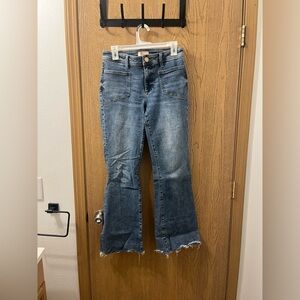 Kut from the Kloth Dark Blue Flare Jeans